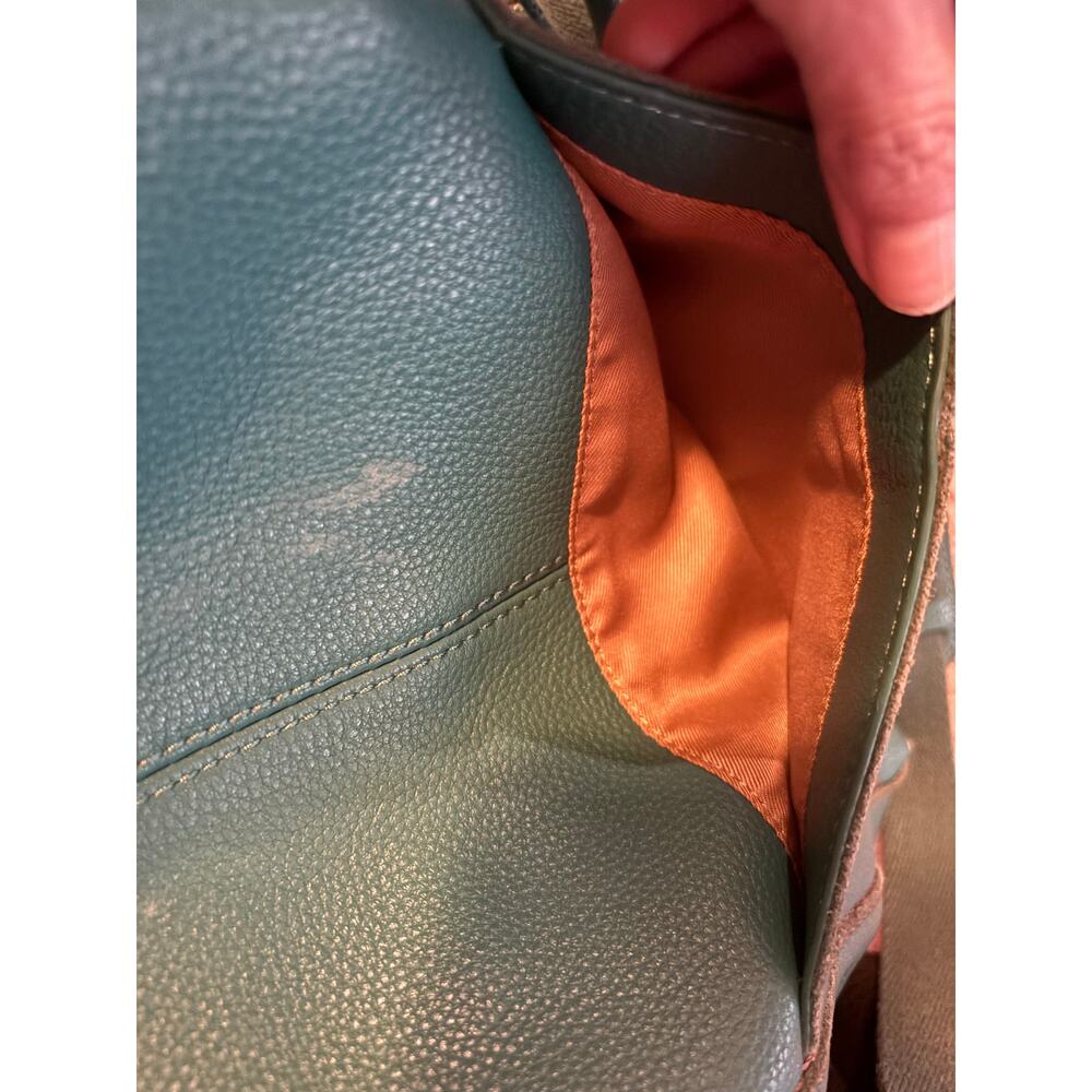 The Sak Playa Phone Crossbody Bag in Teal Leather - Picture 5 of 6